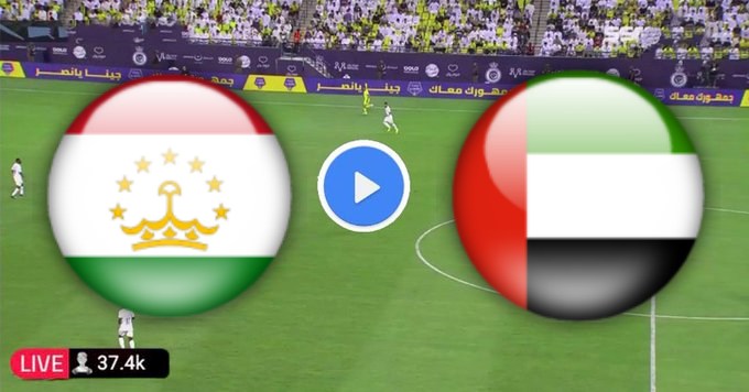مشاهدة مباراة الامارات وطاجيكستان بث مباشر بتاريخ 28-1-2024 كاس اسيا