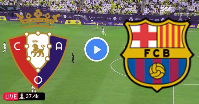مشاهدة مباراة برشلونة واساسونا بث مباشر بتاريخ 11-1-2024 كاس السوبر الاسبانى