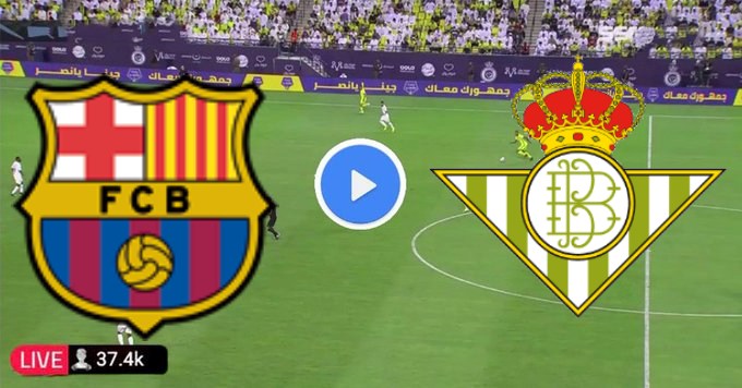 مشاهدة مباراة برشلونة وريال بيتيس بث مباشر بتاريخ 21-1-2024 الدوري الاسباني