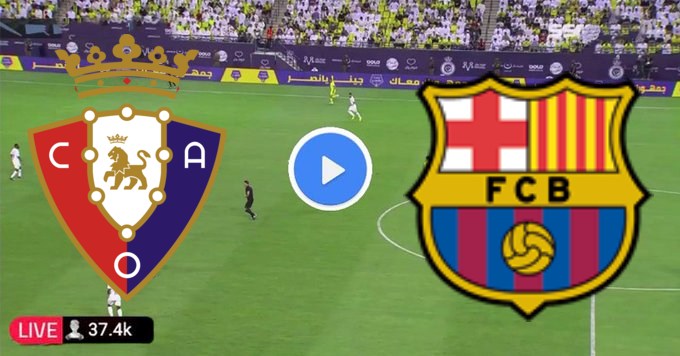 مشاهدة مباراة برشلونة واساسونا بث مباشر بتاريخ 31-1-2024 الدوري الاسباني